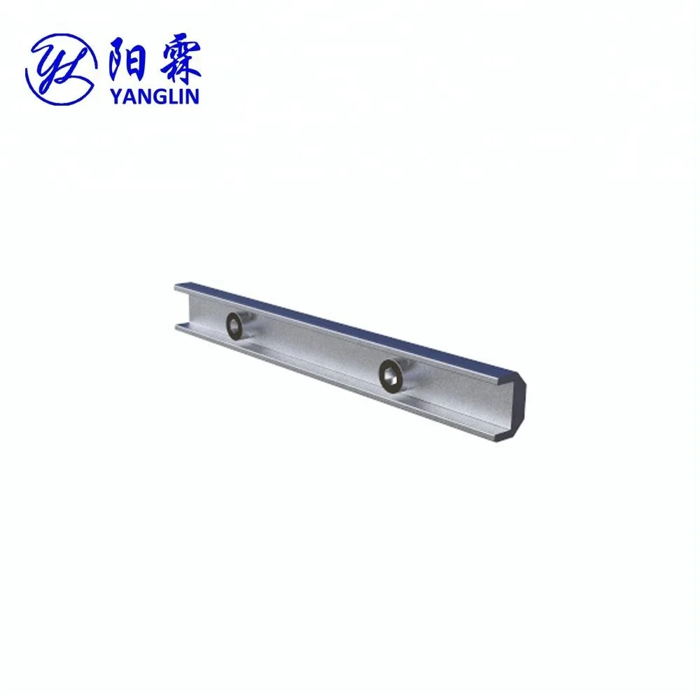 Popular 4200mm Aluminum Rail for Solar PV Panel Roof Mounting System