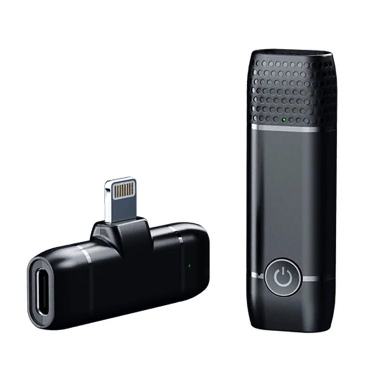 Lavalier Wireless Microphone For iPhone 13 12 11 10 7 8 Plus iPad iOS Streaming Gaming