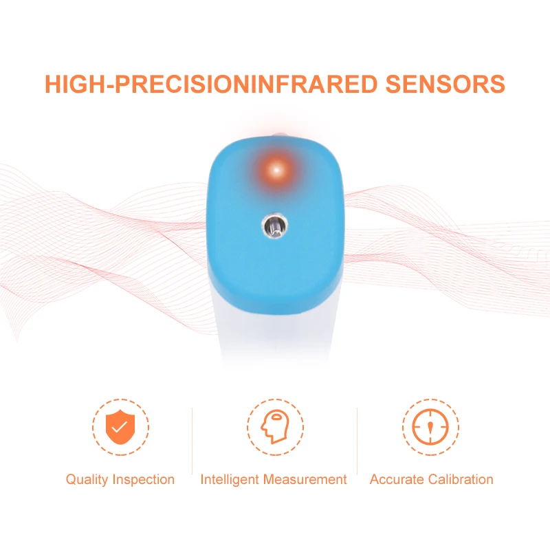 
Hot Selling Non-Contact Digital Thermometer Laser LCD Display Laser Digital Infrared Thermometer 