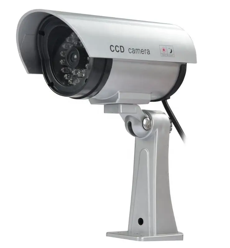 Gun shape superior quality faker cameras led dummy camera Hemispherical simulation camera