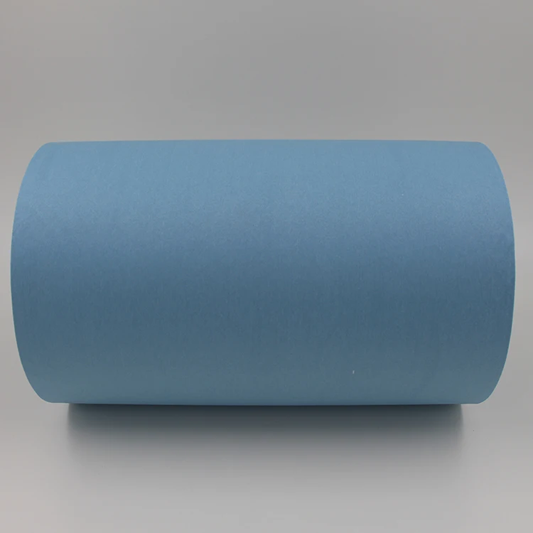 Spunlace Nonwoven Industrial Smt Stencil Cleaning Roll Wiper Paper Wiping Paper Non-woven Wipe