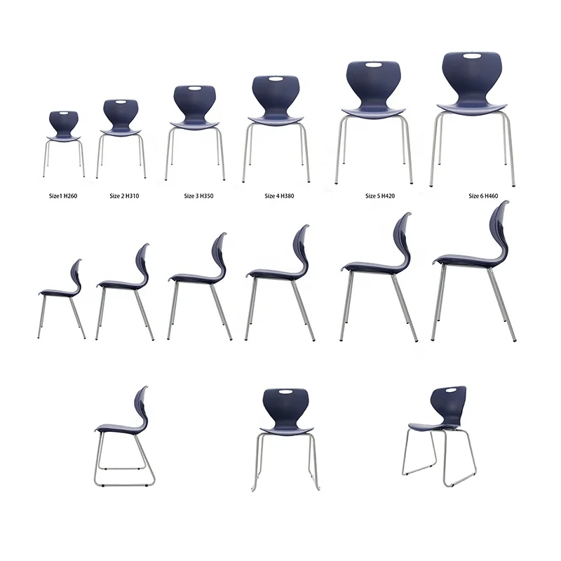 plastic kid school student kindergarten chair