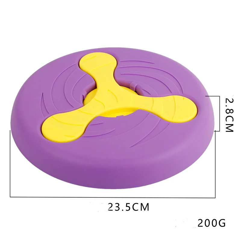 
Dog flying disc rubber dog toy pet training toy 