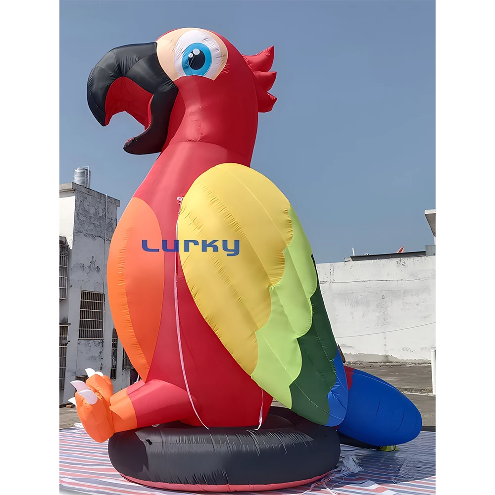 Custom Cartoon Inflatable Model Inflatable Animal Chicken For Advertising