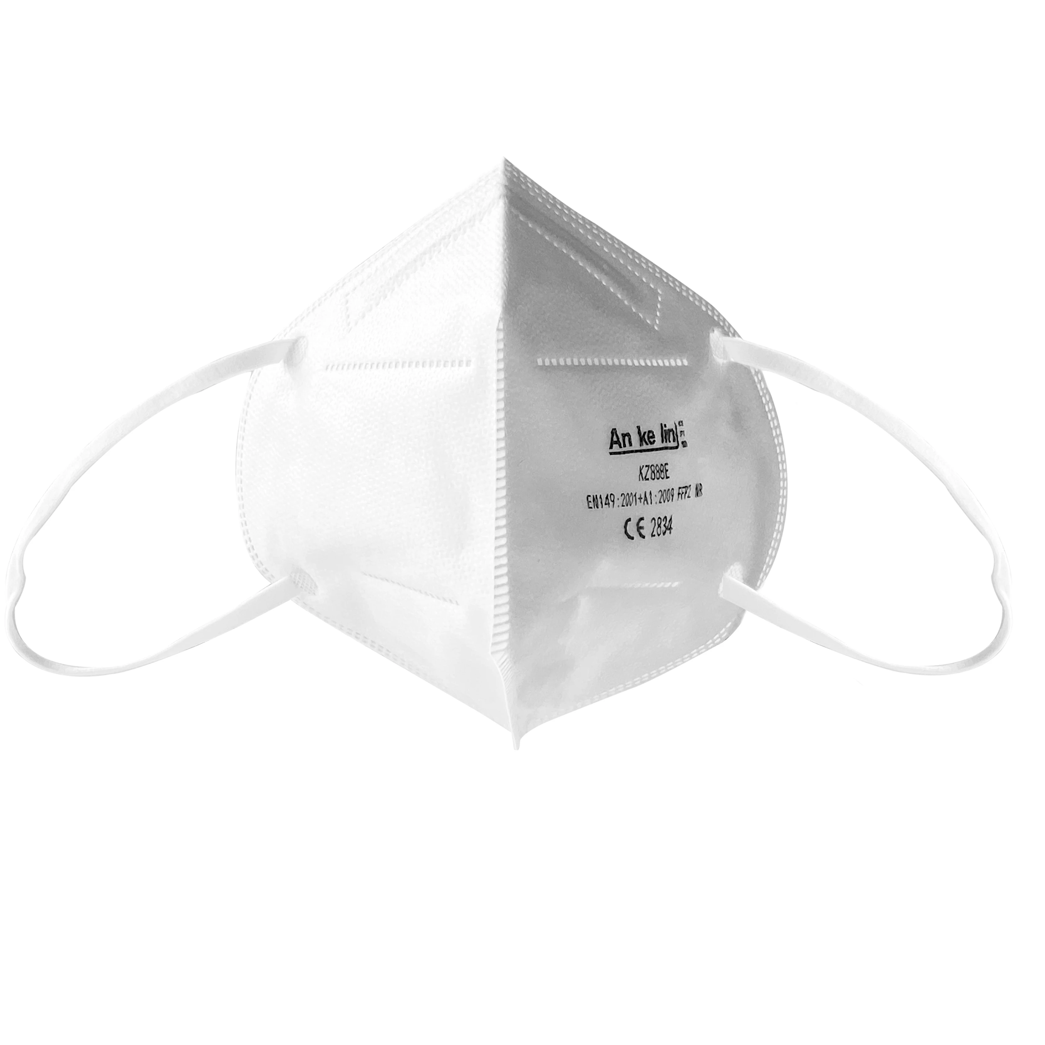 Hot Sale Disposable Dust Mouth Mask 4-ply Non Woven Face Dust Mask