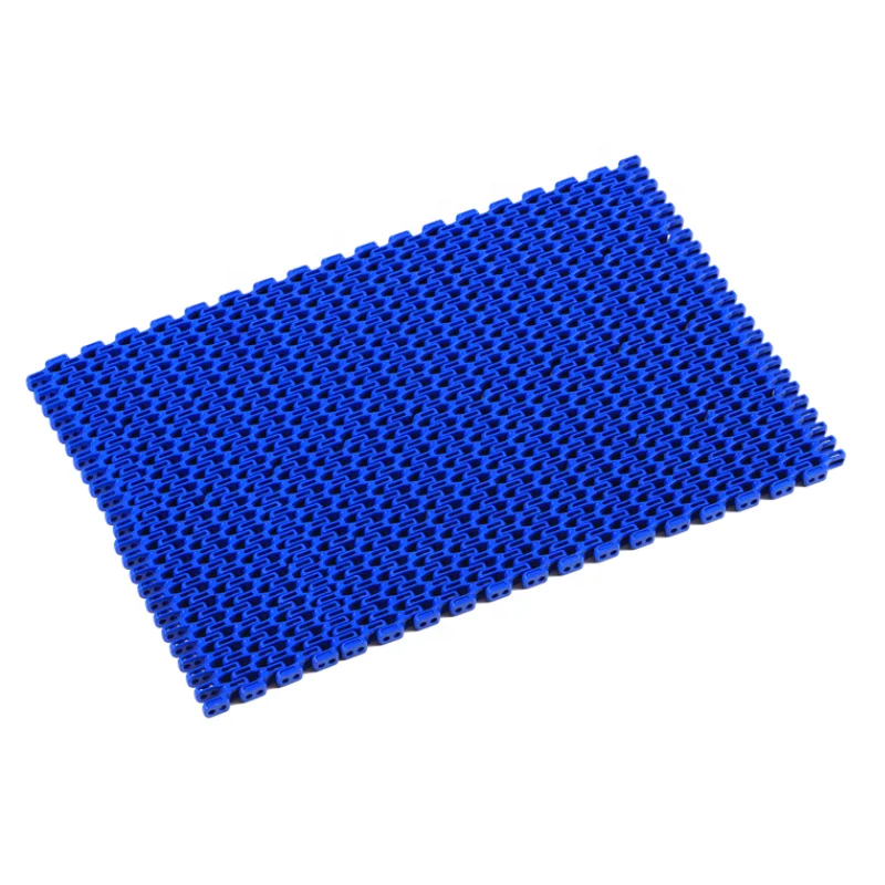 Factory high quality 7100 modular plastic flush grid turning conveyor belt (1600738388468)