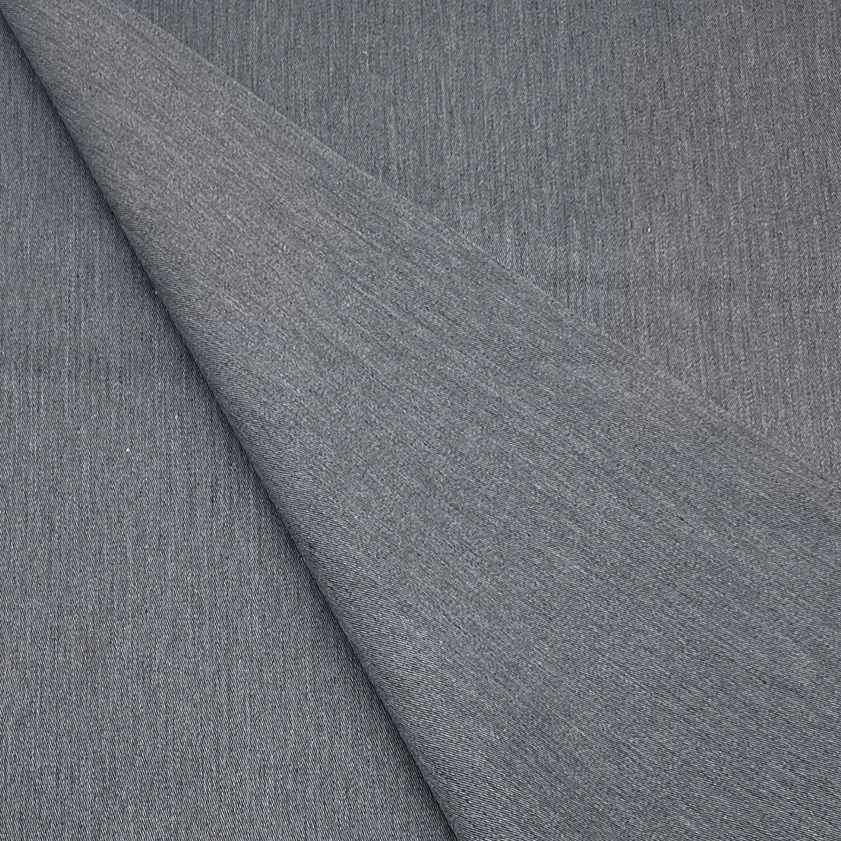 Textiles fabric manufacturer woven twill two way elasticity grey workwear coveralls uniforms 98%cotton 2%spandex stretch fabric