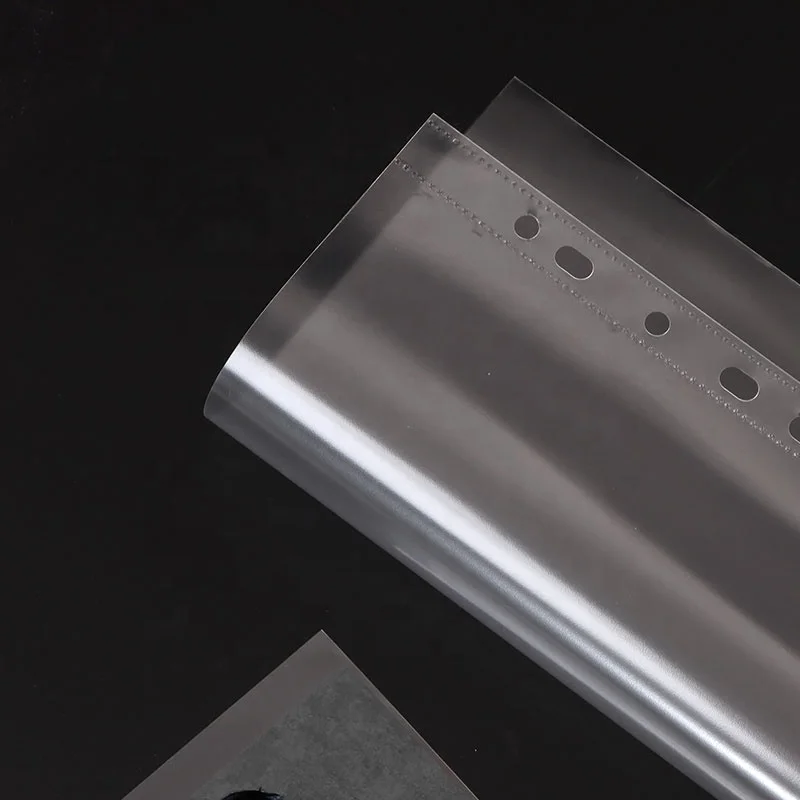 A4 Frosted Clear Protective Office Learning Test Paper Storage Folder Kit Document Sleeves Waterproof Folder Pp File Storage Bag