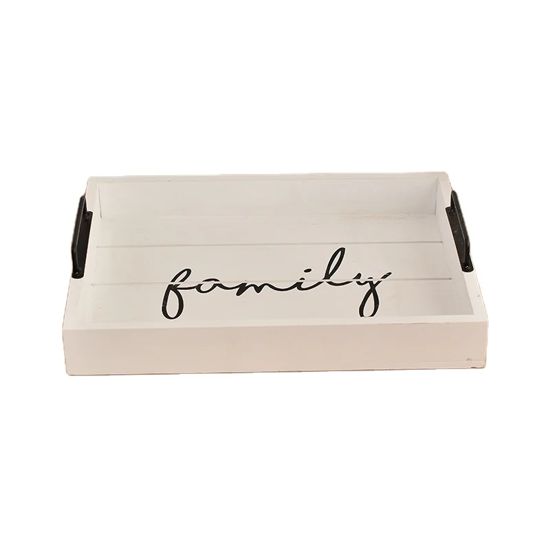 Lidless wooden box cosmetics jewelry storage box desktop simple debris organization rectangular wooden storage box