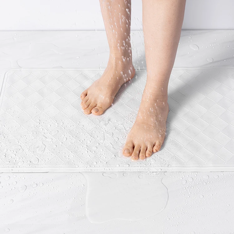 Shower mat anti slip bath mat rubber baby bath mat