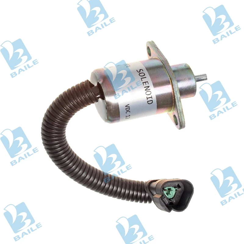 Diesel Engine Parts Fuel Shut Off Solenoid 2848A278 1457906 Stop Solenoid For Cat 246 216 226 Skid Steer