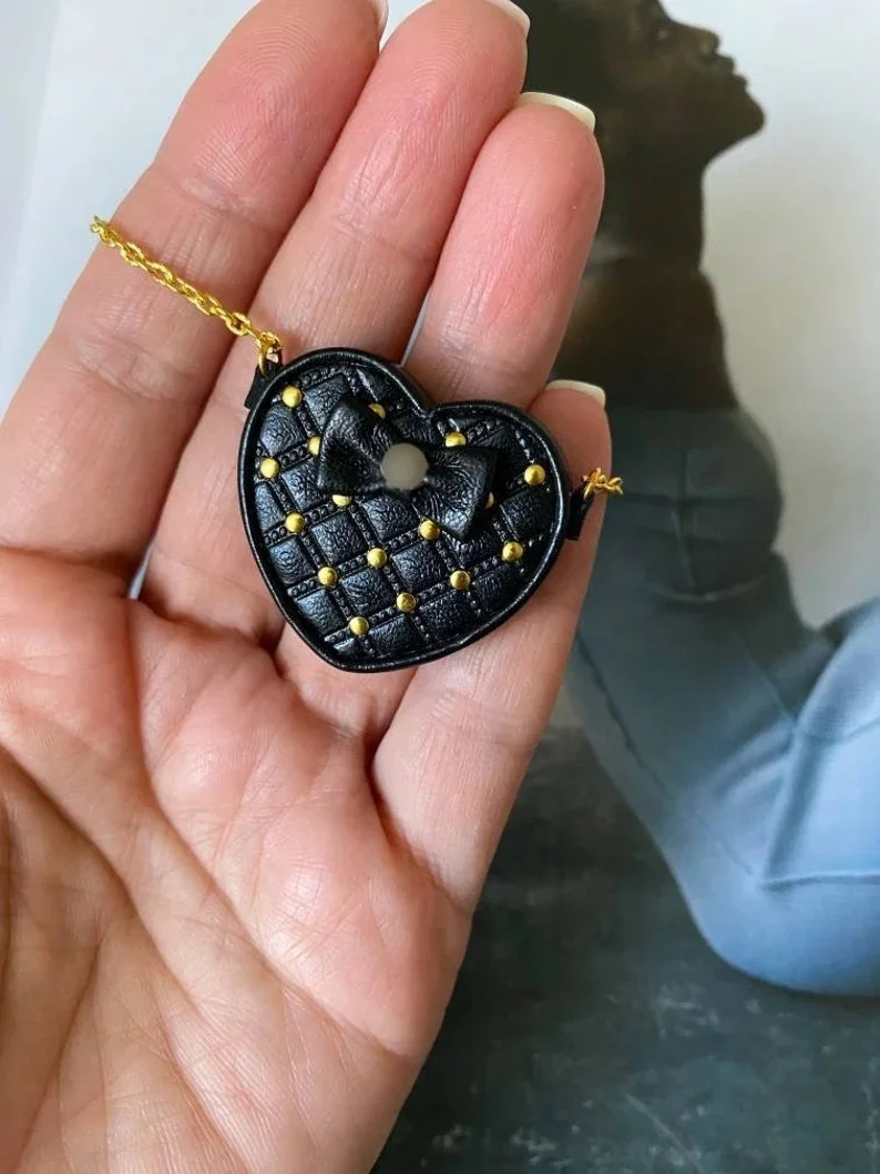 Miniature Bags for dollhouse,1/6 1:12 1:3 BJD doll/Ken/Royalty,Purse,High-end handmade customization