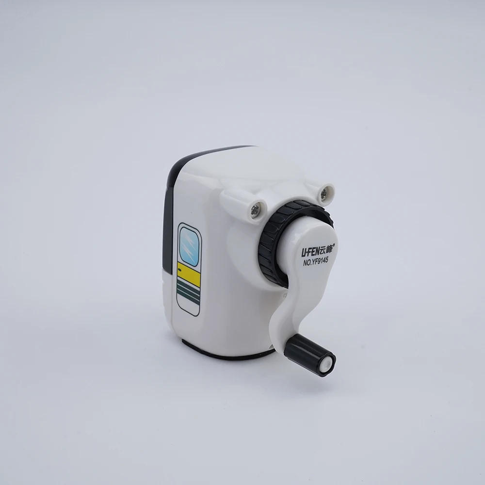 Office School Supplies Cute bus shaped plastic Pencils Sharpener Manual Pencil Sharpener for Kids