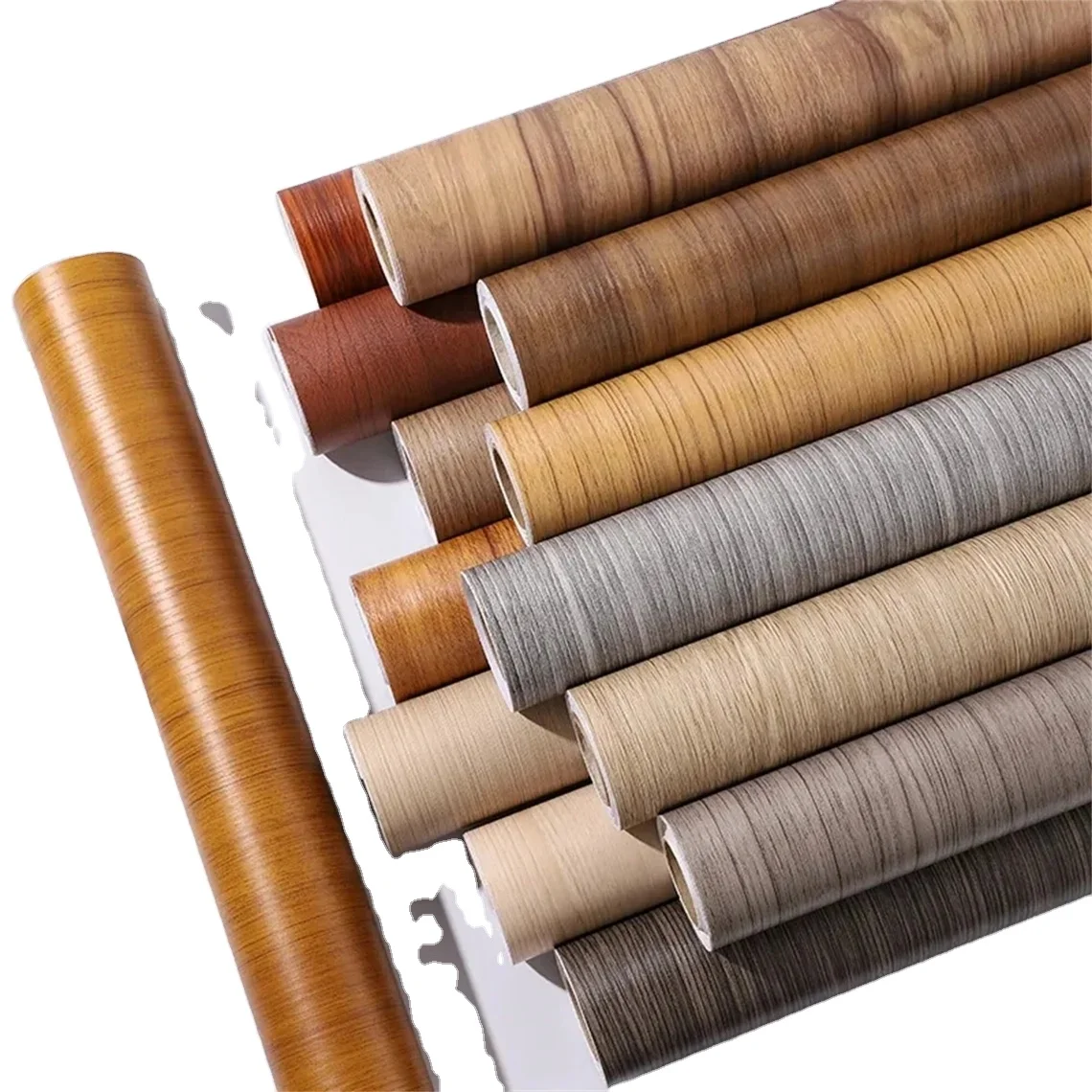 decorative wood grain pvc film roll for furniture vinyl wrap