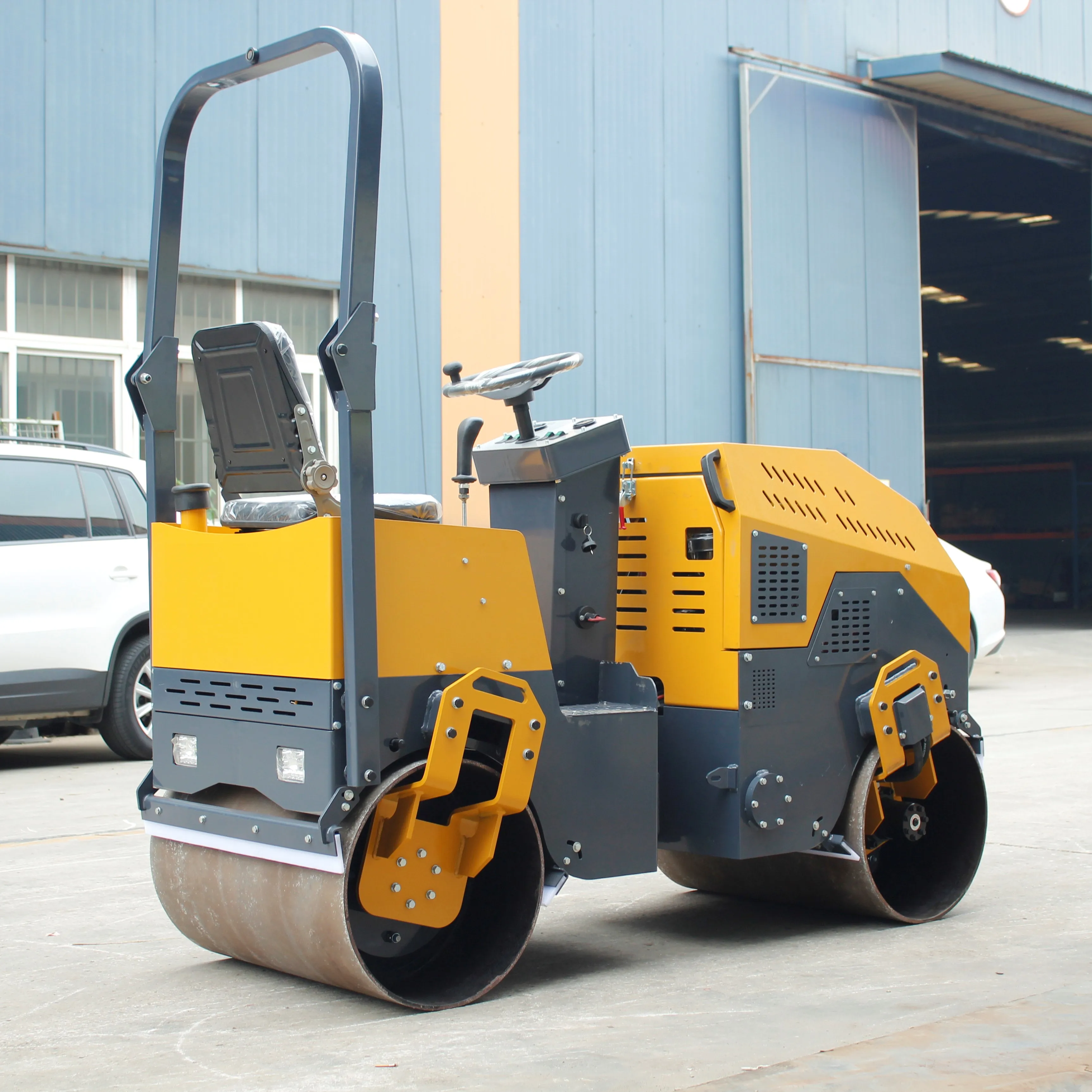 Низкая цена двойной одинарный барабан 1ton2ton3ton4ton5ton8ton10ton вибрационный каток на дорожном катке