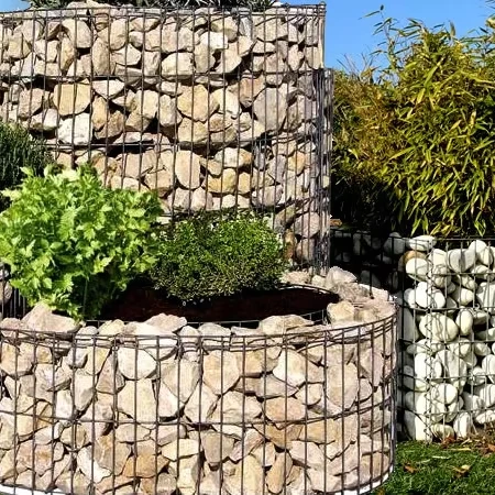 Защитный барьер наводнения сварной габионный ящик