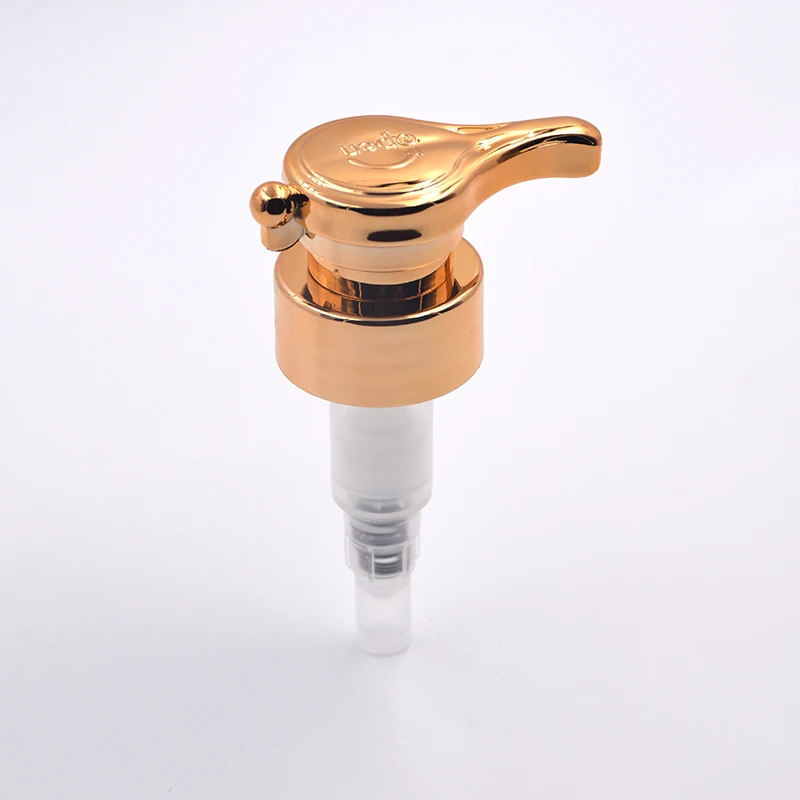 hot sale ALU 33400 big discharge rate screw lotion pump For Bottles 4CC Outer Spring dispenser pump