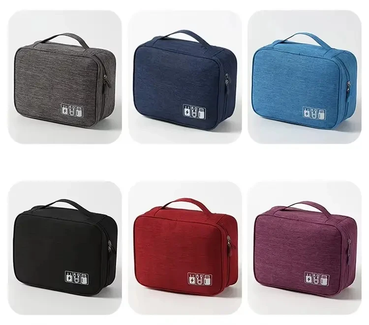 Digital Electronic Accessories Storage Cable Organizer Bag for Mouse charger data cable power bank mobile hard disk drive carry