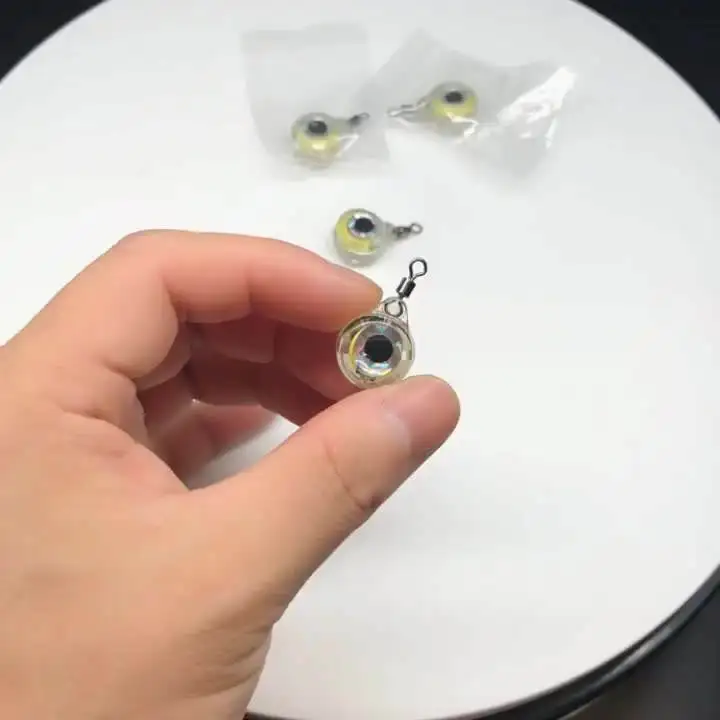 LED Underwater High Quality LED Deep Drop Underwater Eye Fish attract Lure Light Flashing Lamp