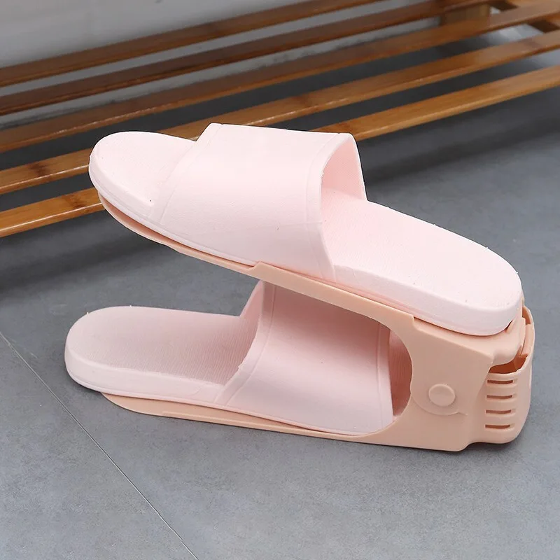 Footwear Support Slot Space Saving Cabinet Stand Saving Cabinet Closet Stand Shoes Storage Rack