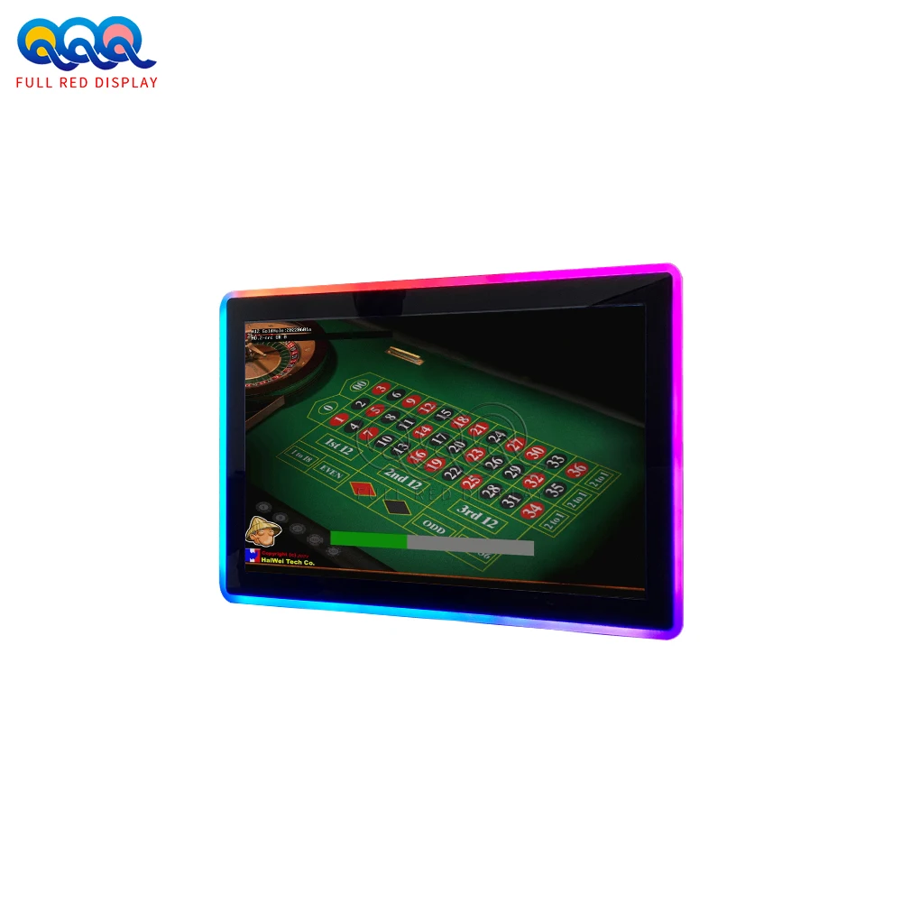 Capacitive PCAP Touch Screen Monitor Applicable Entertainment Venues 3M Rs232 Touch Screen Monitor For Sale