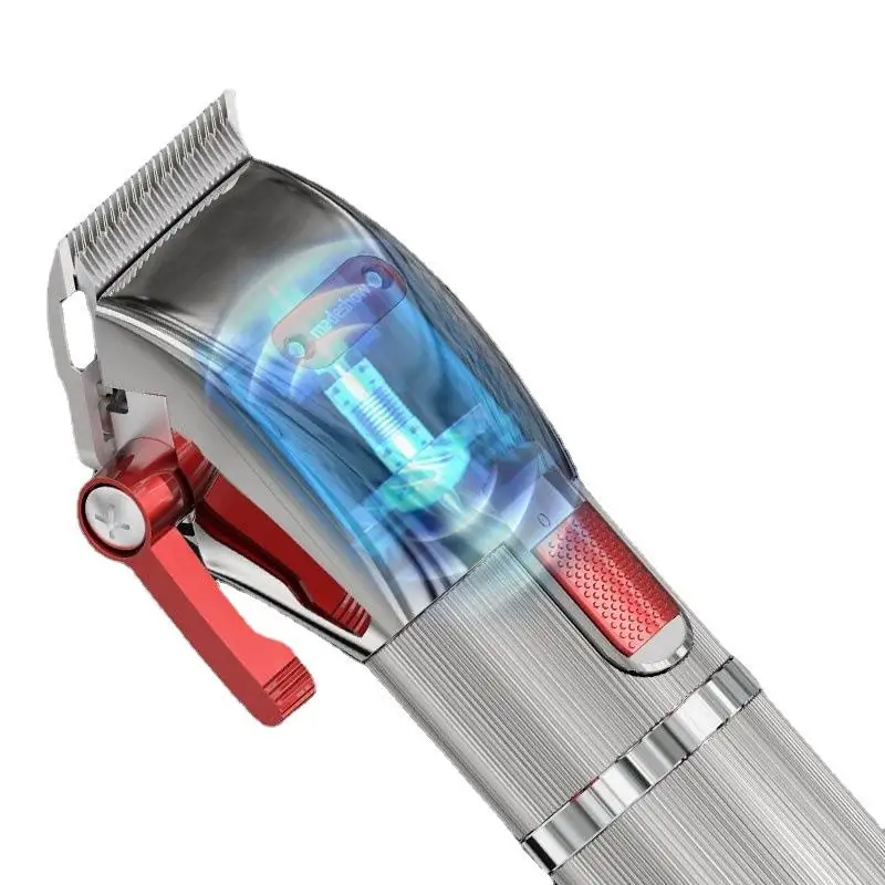 Mens Professional Cordless Hair Trimmer Electric Haircut Kit Clippers For Hair Cutting With Sharp Blades