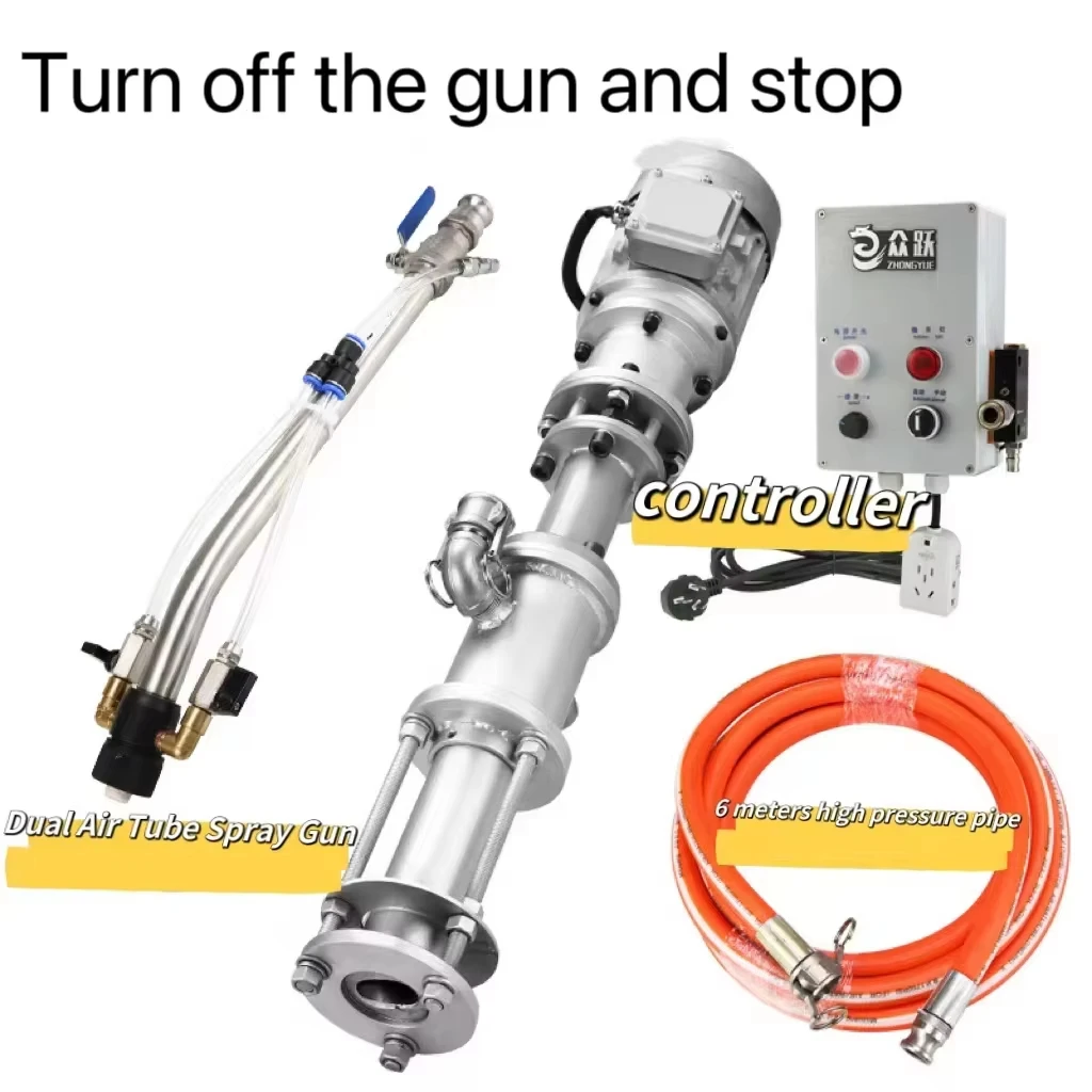 Small portable construction spray paint equipment electric light spraying machine