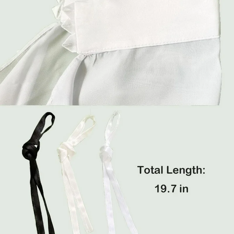 Chiffon Sleeves Arm Cover Long Pageant Gloves