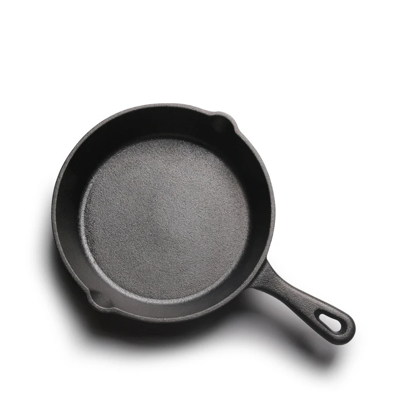 14/16/20/26cm Non-stick Kitchen Fried Steak Pot Egg Pancake Omelette Cooking Skillet Cast Iron Frying Pan