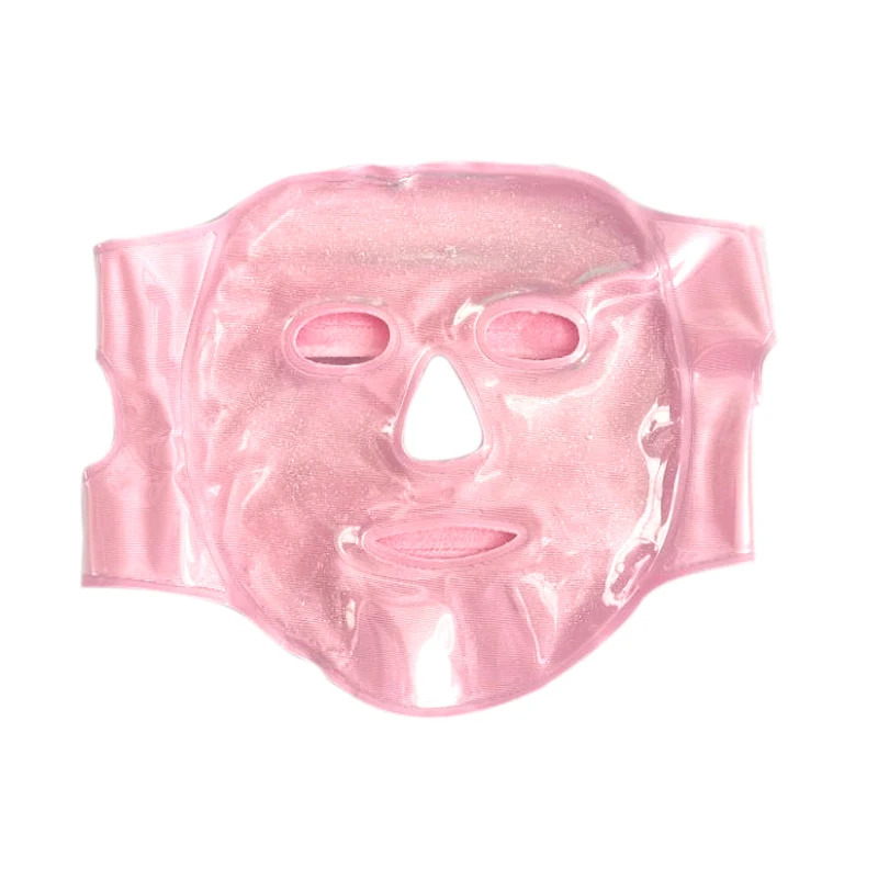 Wholesale beauty OEM design gel hot cold compress heat ice cooling face mask for stress relief
