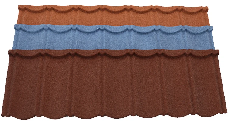 1350mm*420mm decorative exclusive metal roof tiles galvanized coated stone coated metal roofing