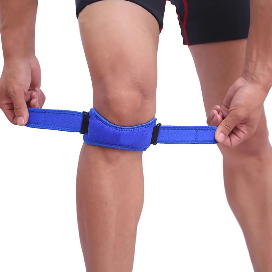 Factory price Amazon hot sale Knee Stabilizing Brace Support for Tendonitis Knee Pain Relief Patellar Tendon  Support Strap