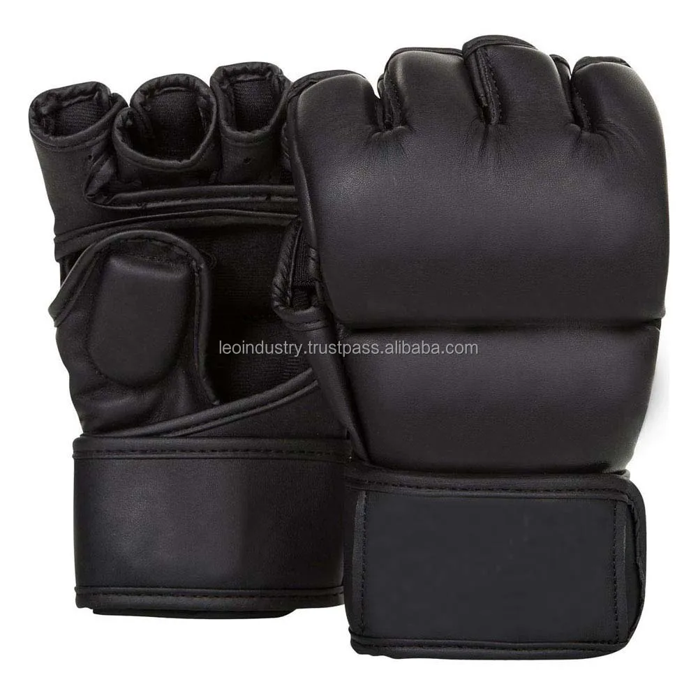 Wholesale Mix Fight Leather Universal MMA & Boxing Gloves Personzed OEM Sparring Gloves in 6oz 8oz 12oz Sizes with Wrist Support