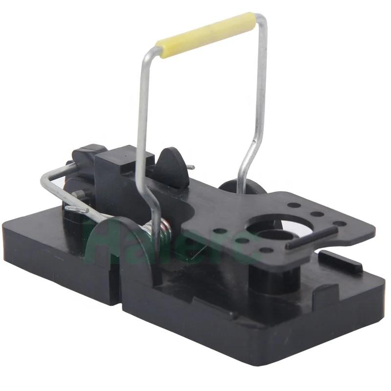 Haierc Black Hamsters Plastic Mouse Trap Rat Traps Mouse Snap Trap HC2201