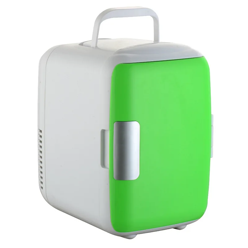 Portable 4L/6 Cans Electric Cooler Warmer Skincare Mini Fridge  for Food, Drinks, Beauty & Makeup