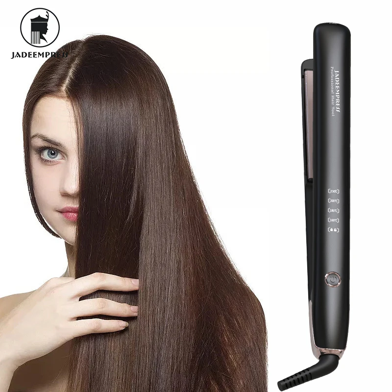 Pencil Flat Iron and MCH Hair Straightener Ceramic Coating Plate Flat Iron,Fast Heating with LED Display