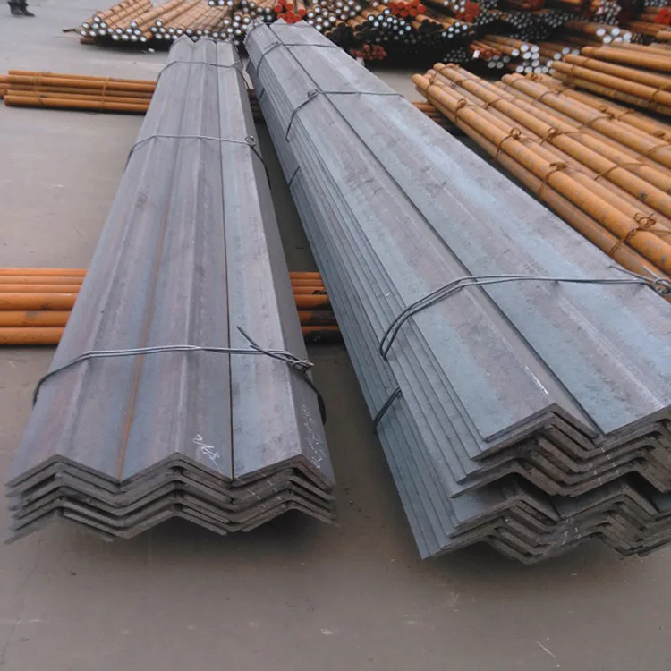 
Hot rolled 100x100 s235jr hot dip galvanized mild steel equal angle iron bar 