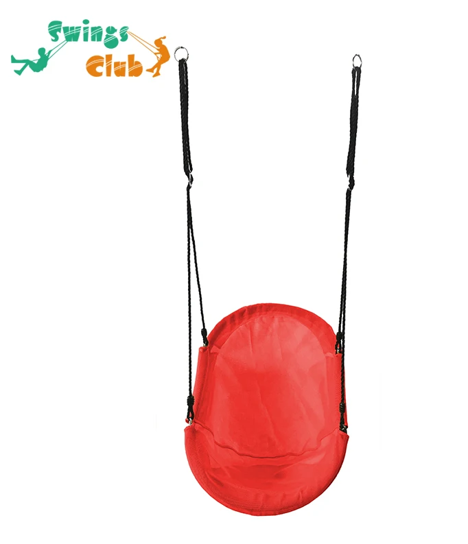 
Outdoor backyard fabric swing adjustable Children net toy swing 