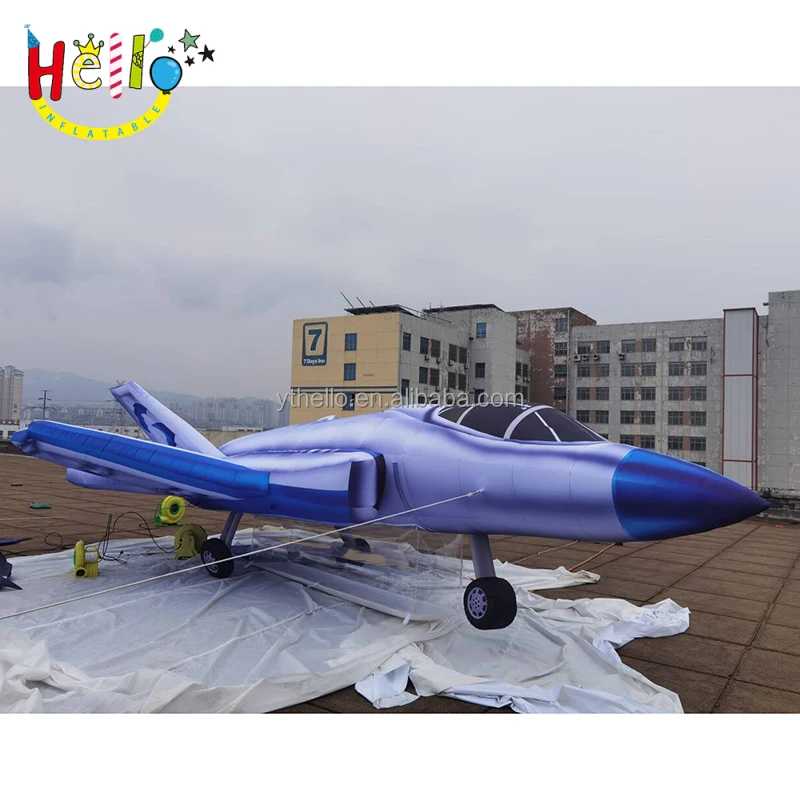 Customized Inflatable Aircraft Model Inflatable Warcraft For Party Event Decoration