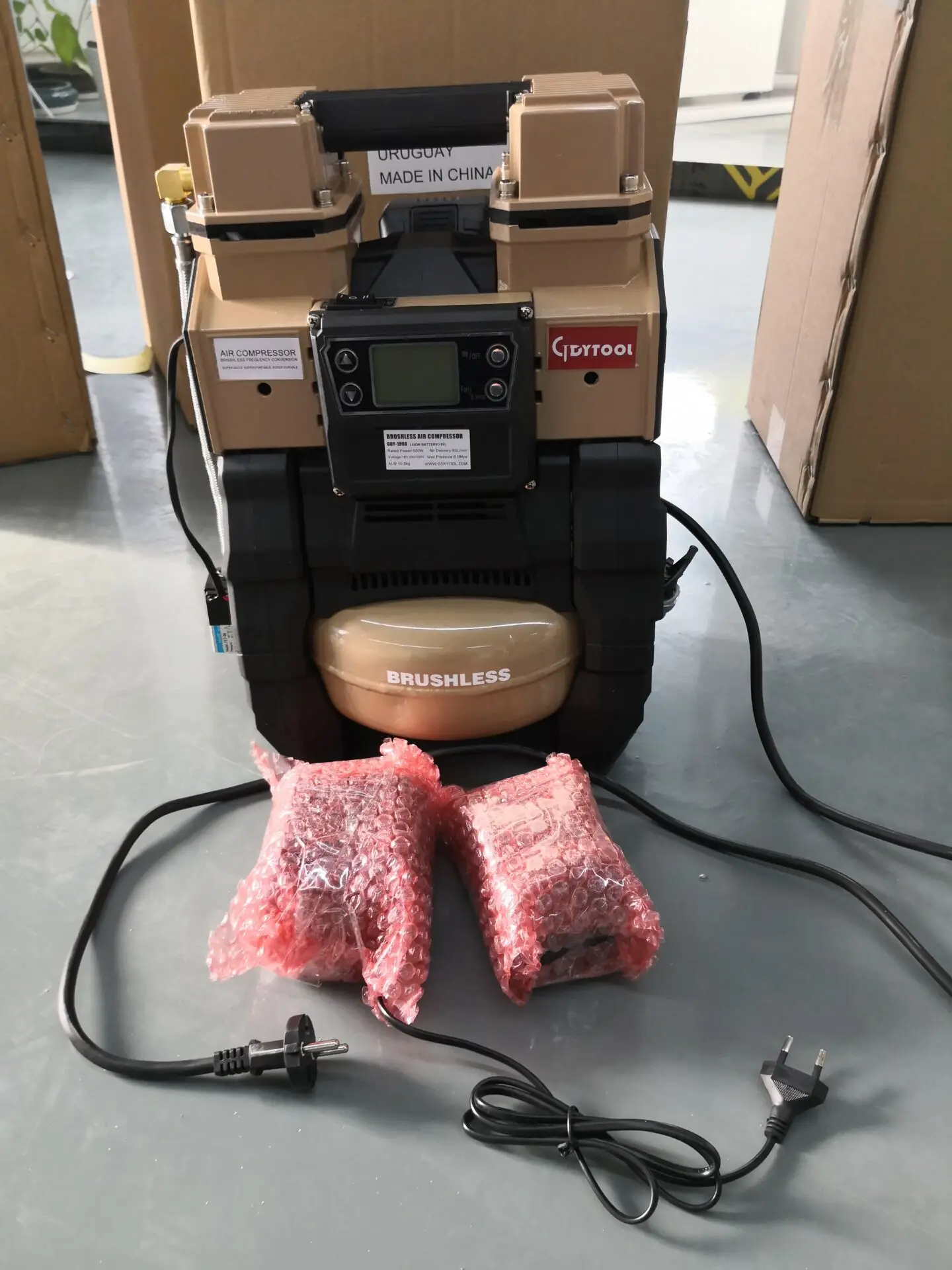  DC18v /AC220V воздушный компрессор 600W высокое качество de aire безмасляный бесшумный портативный бесщеточный воздуха
