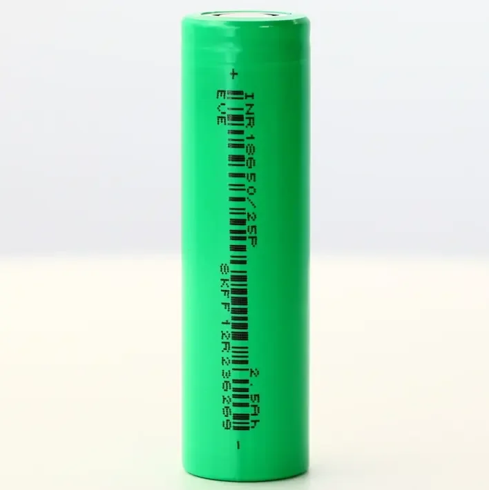 EVE INR18650 25P Rechargeable Lithium Battery 18650 2500mAh Lithium ion Batteries 18650 20Ah High Discharge Battery