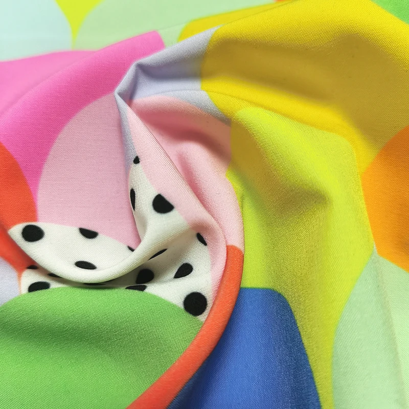 Waterproof Recycled 100% Polyester Swim Fabric Peach Skin Microfiber Printed Fabric For Man Swimwear Beach Shorts Trunks