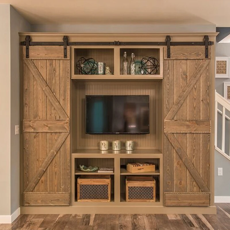 Heavy duty China top supplier modern interior sliding barn doors for house