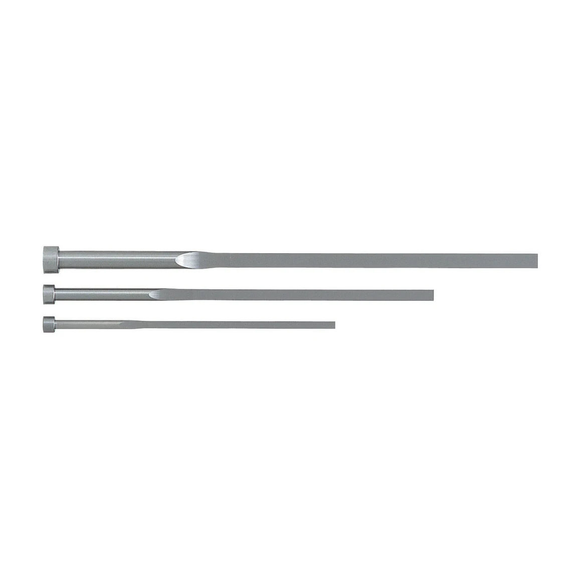 Rectangular Ejector Pins With Free Flange Position - High Speed Steel SKH51 L/P/W/N Dimensions Configurable ERSH ERSHE