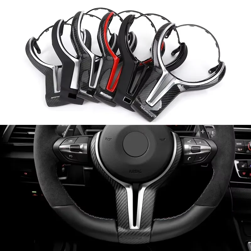 Крышка рулевого колеса из углеродного волокна для BMW F серии F01 F07 F10 F15 F16 F20 F21 F30 F31 F36 M3 M4 M5 M6
