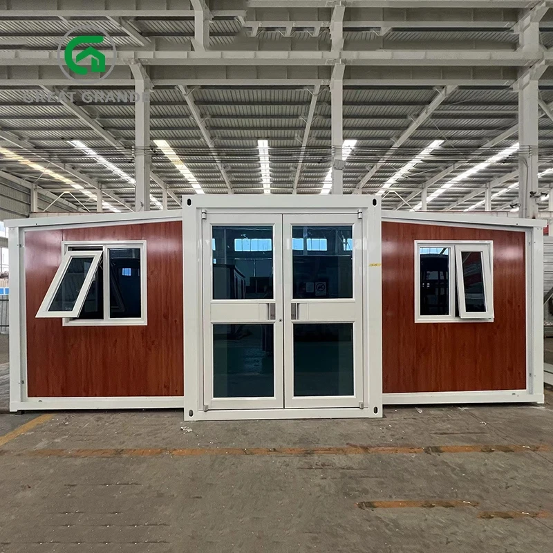Prefab 20ft Extendable Container Home House Custom House Prefabricated for Coffee Shop,House,Hotel,Hospital,Office