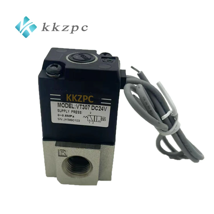 SMC type High Vacuum Valve Control Valve Pneumatic Solenoid Valve VT307 VT307-4G15G1-02 DC24V