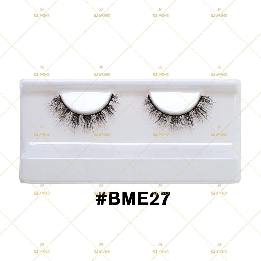 Wholesale Natural Long Synthetic Hair Eyelashes Full Strip Lower Bottom Lashes Enhanced Eye Look 8mm to 14mm in Length