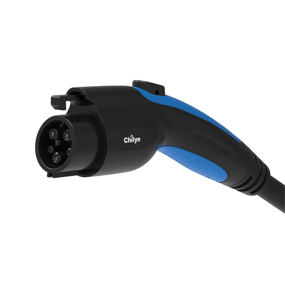 
Type 1 EV charging connector 10AWG male plug 32A single phase SAE electric vehicle AC charging 