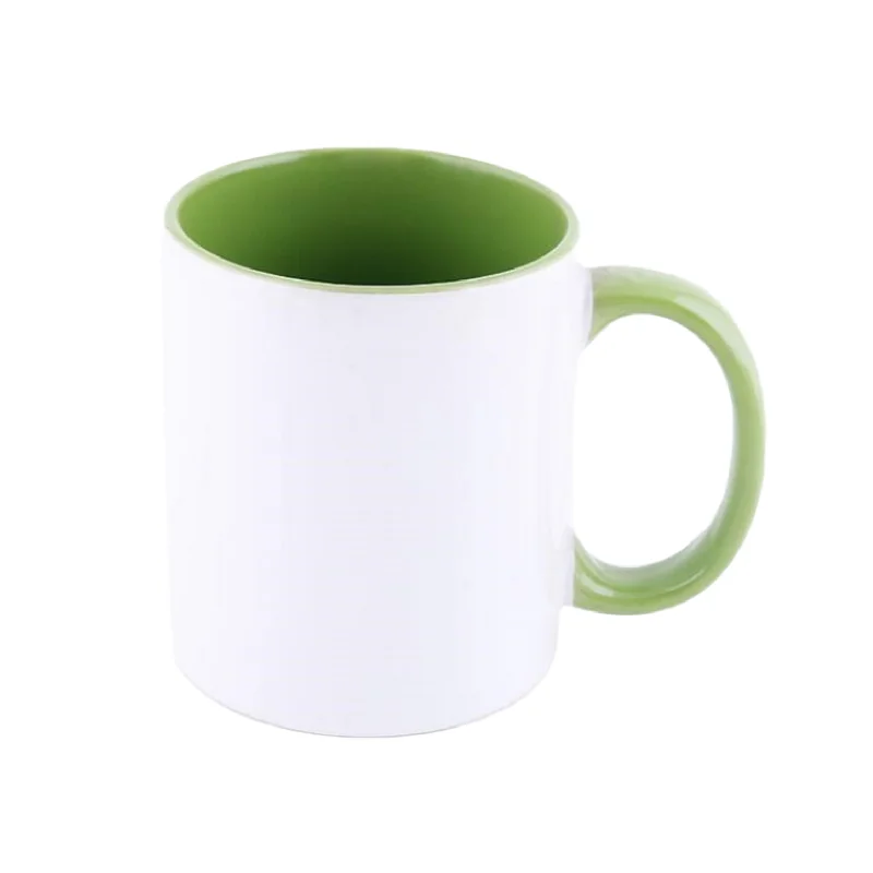 Yinsa M012 Holiday Gifts Sublimation Coffee Ceramic Mug 11oz Two Tone Color Coated Mug